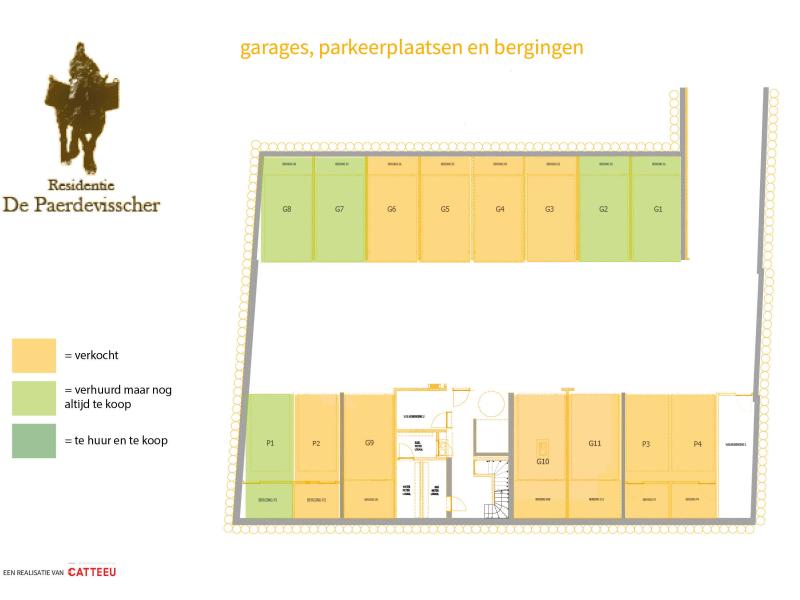 garages en parkeerplaatsen te koop de paerdevisscher Oostduinkerke 