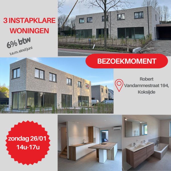 instapklare woningen te koop koksijde bezoekmoment 