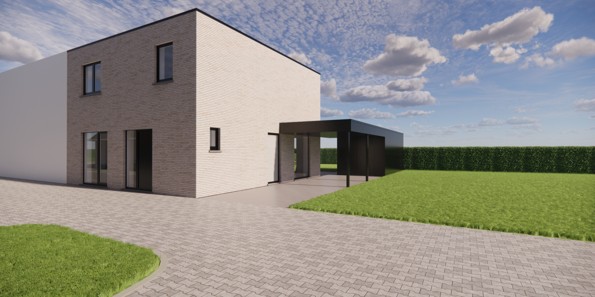 nieuwbouwwoning de Kèèsefabrieke Poperinge