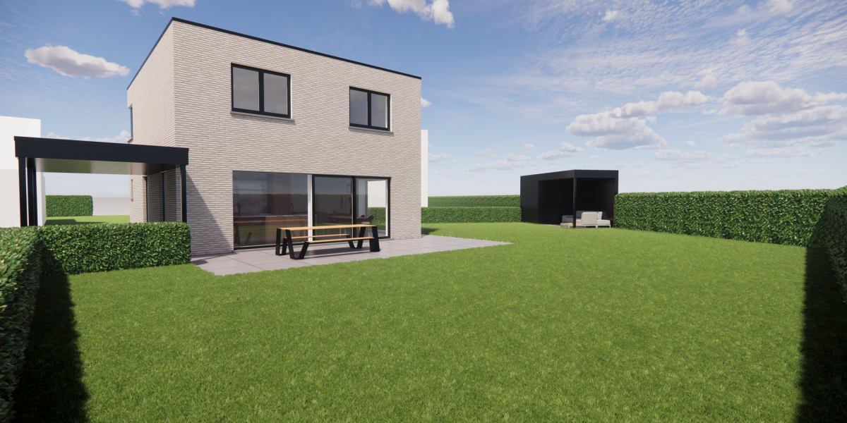 nieuwbouwwoning de Kèèsefabrieke Poperinge