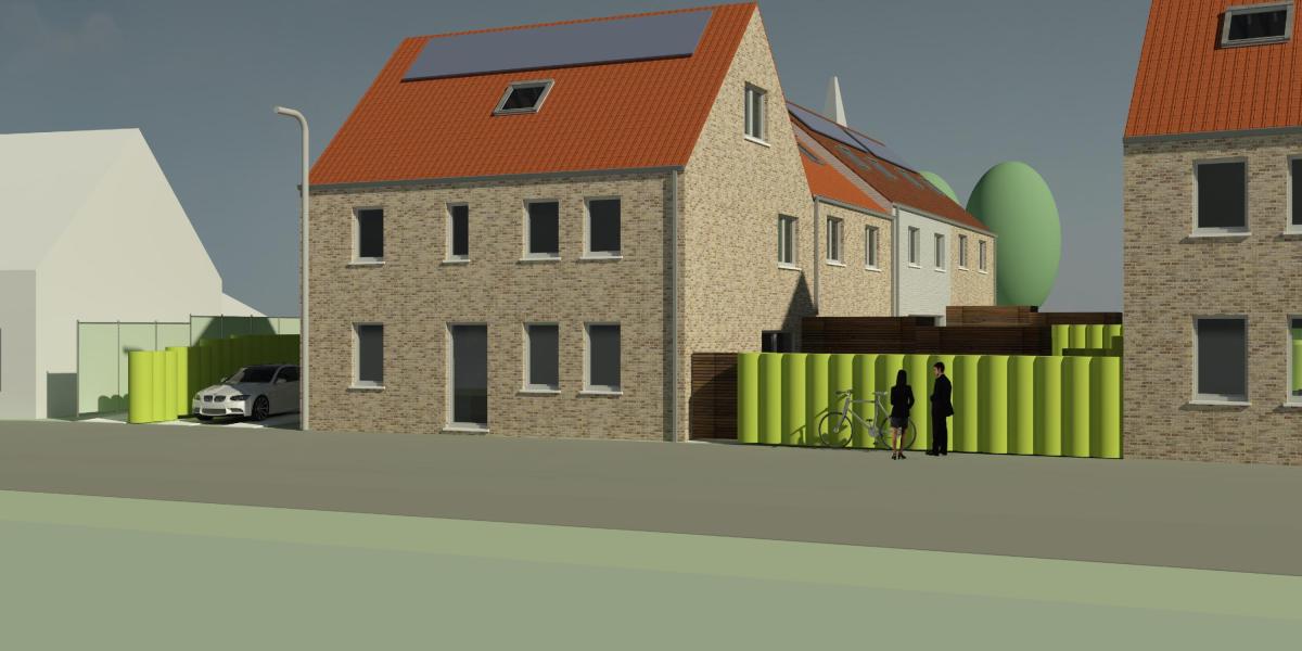 de lelie Beauvoorde nieuwbouwwoningen Veurne