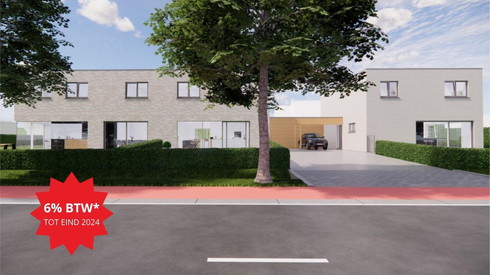 nieuwbouwproject woning Koksijde te koop Robert Vandammestraat