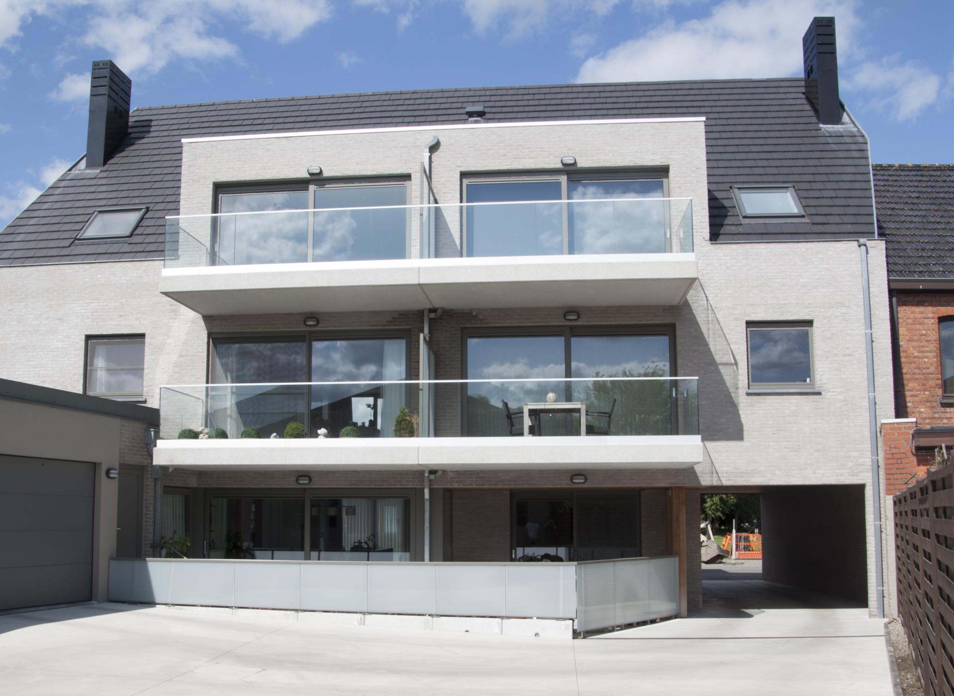 modern appartementsgebouw Langemark