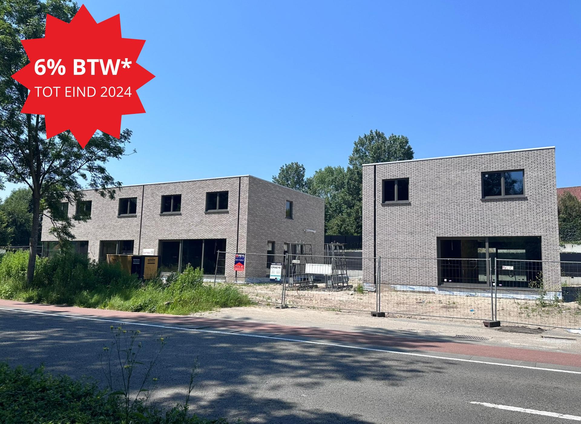 nieuwbouwwoning te koop Koksijde 6% btw