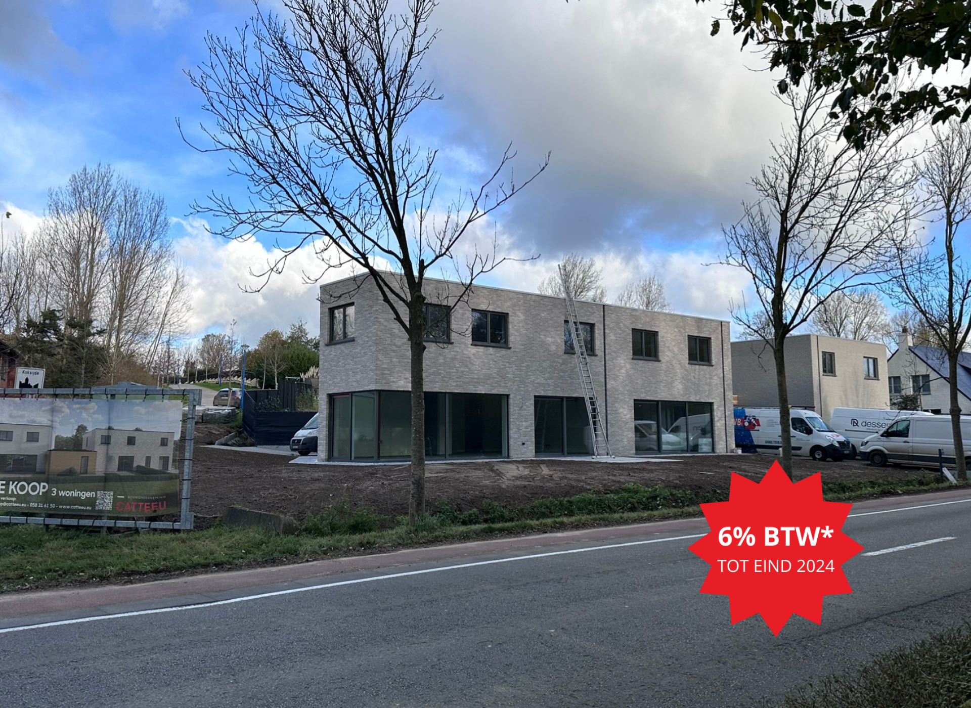 nieuwbouwwoning te koop Koksijde 