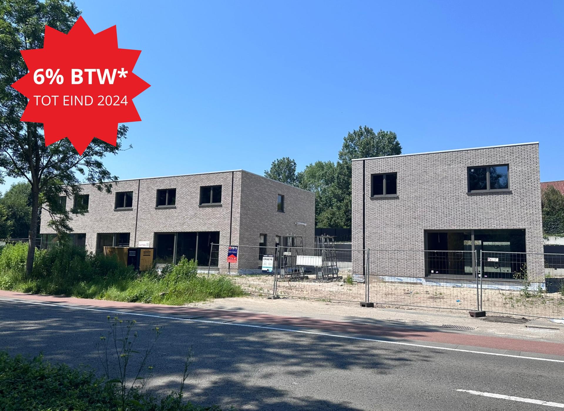 nieuwbouwwoning te koop Koksijde 6% btw