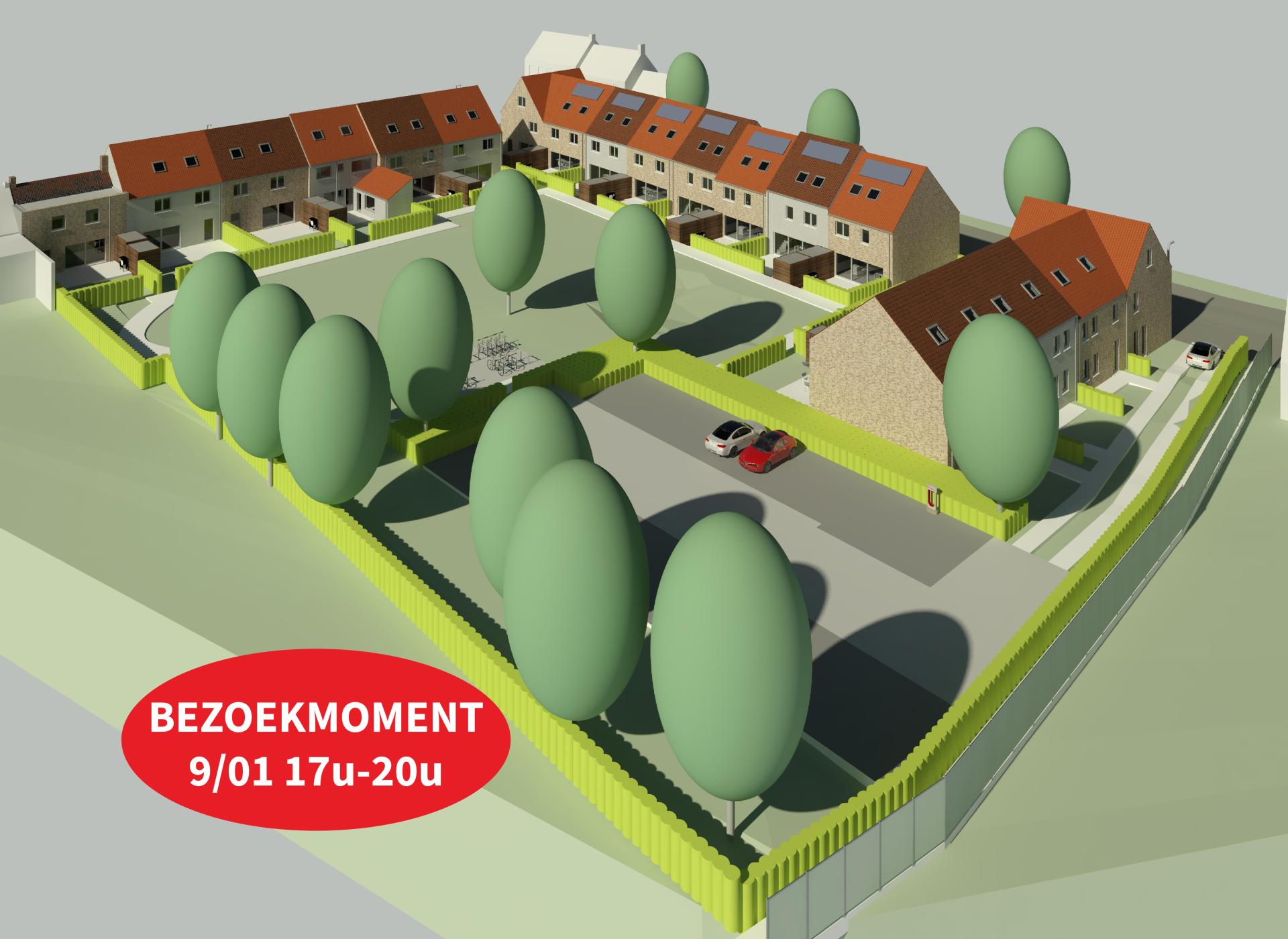 de lelie Beauvoorde nieuwbouwwoningen Veurne