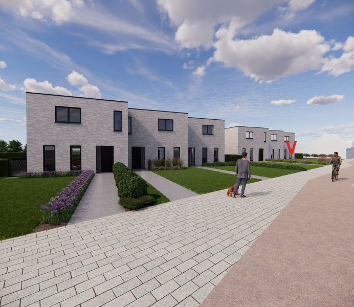 nieuwbouwwoningen te koop Woesten garage investeren