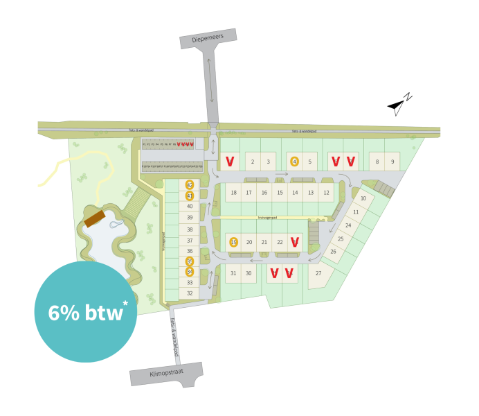 nieuwbouwproject De Kèèsefabrieke te Poperinge bouwgrond te koop